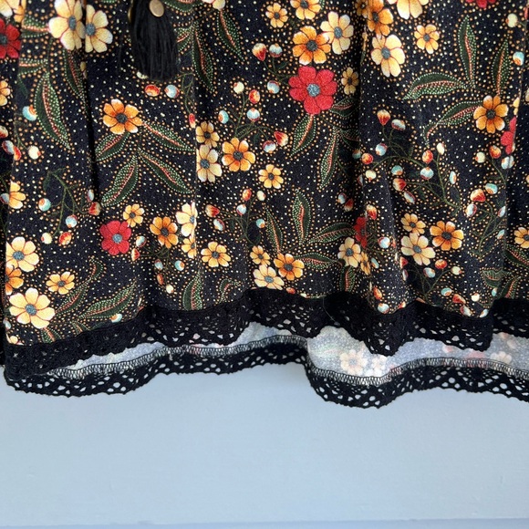 Anthropologie Farm Rio de Janeiro long sleeve top - Picture 4 of 6